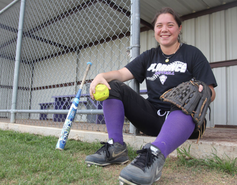 Florence Softball senior Sam Vaughan